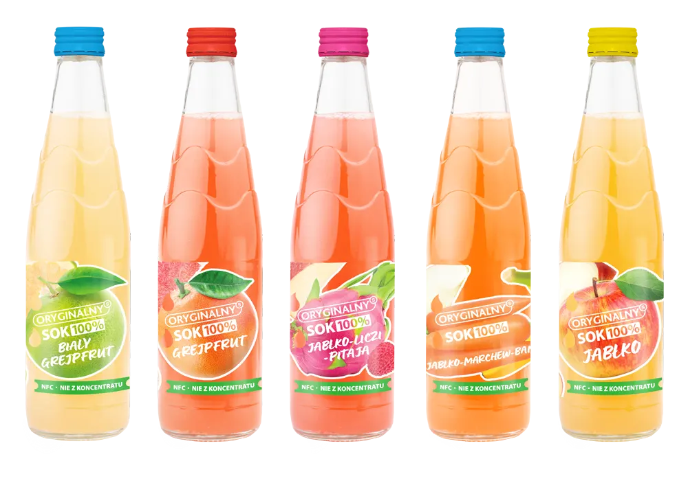 Soki naturalne 330 ml